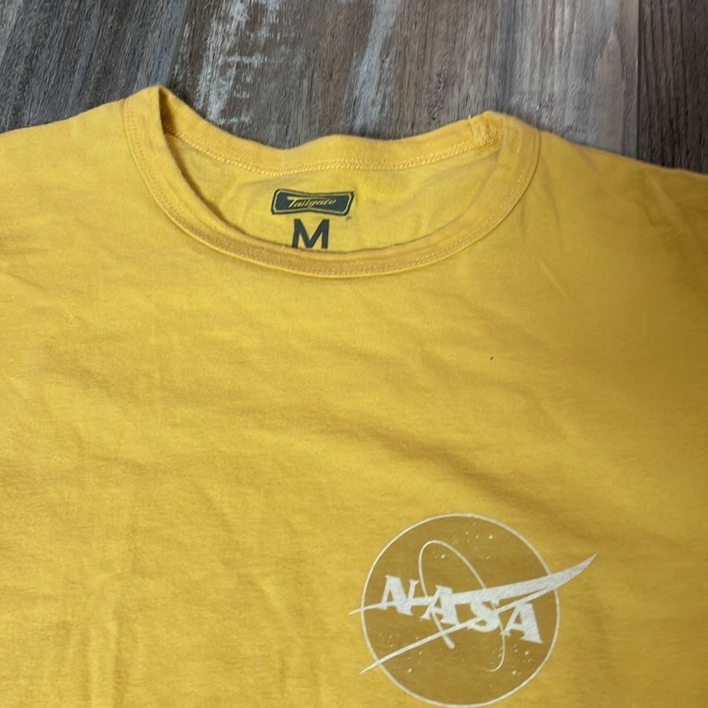 Tailgate Yellow NASA Launch Tee - Picture 2 of 5